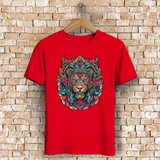 Herren Premium Bio T-Shirt Ornamental Lion