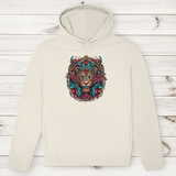 Herren Premium Bio Hoodie Ornamental Lion