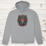 Herren Premium Bio Hoodie Ornamental Lion