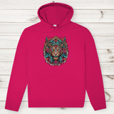 Herren Premium Bio Hoodie Ornamental Lion