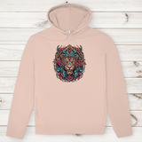 Herren Premium Bio Hoodie Ornamental Lion