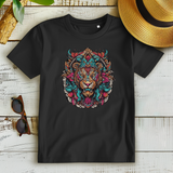 Damen Premium Bio T-Shirt Ornamental Lion
