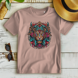 Damen Premium Bio T-Shirt Ornamental Lion