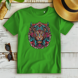Damen Premium Bio T-Shirt Ornamental Lion