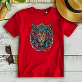 Damen Premium Bio T-Shirt Ornamental Lion
