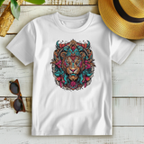 Damen Premium Bio T-Shirt Ornamental Lion