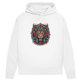Damen Premium Bio Hoodie Ornamental Lion