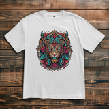 Oversize T-Shirt Ornamental Lion