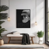 Fokus Vision | Gerahmtes Poster Modern Art