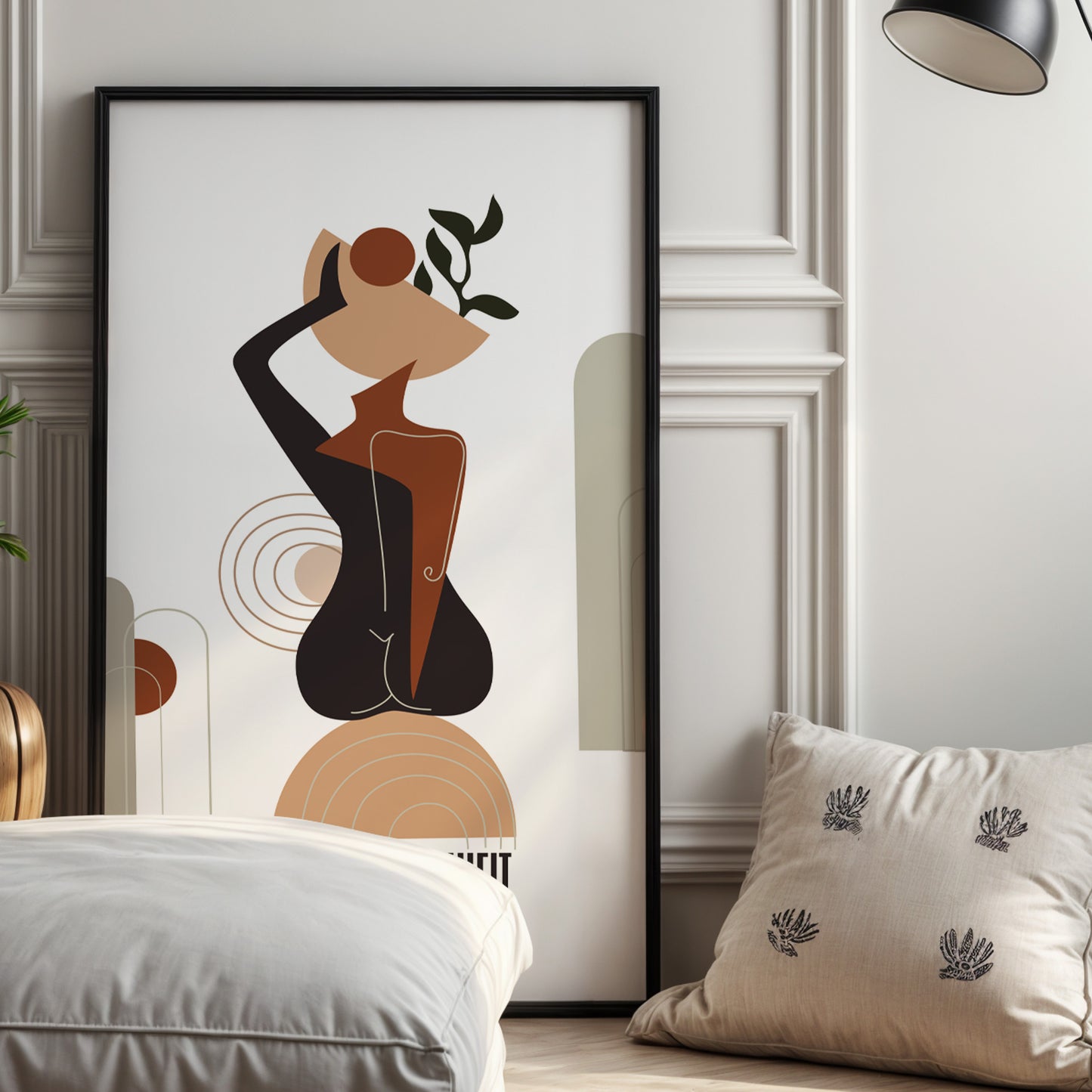 Freiheit Balance | Gerahmtes Poster Modern Art