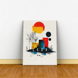 Less Balance | Leinwandbild Modern Abstract