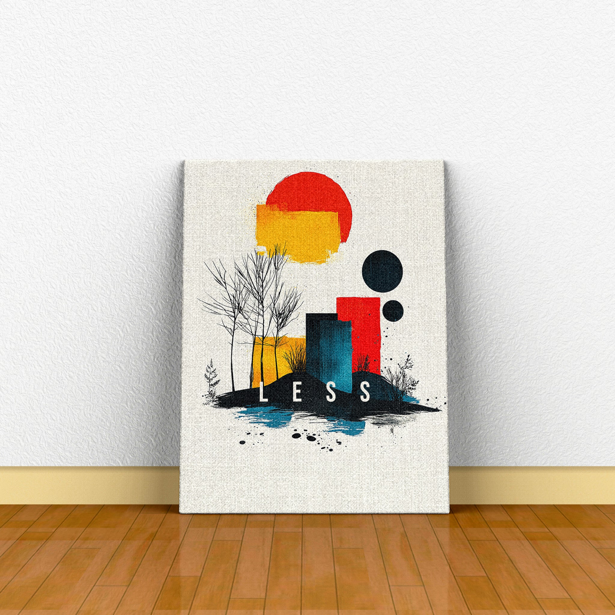 Less Balance | Leinwandbild Modern Abstract